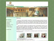 Tablet Screenshot of hotelornate.com.pk